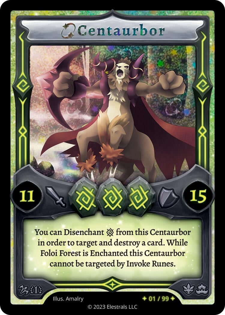 Image for Centaurbor (Serialized) (/99) (Centaurbor Starter Deck [First Edition]) - Elestrals