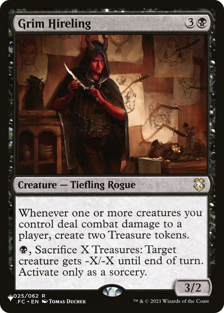 Grim Hireling (25) [LIST] - MTG Single