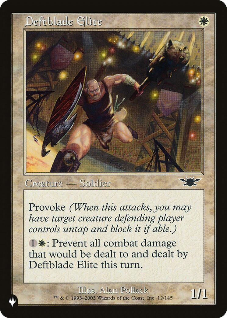 Deftblade Elite (12) [LIST] - MTG Single