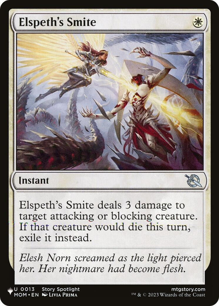 Elspeth’s Smite (13) [LIST] - MTG Single