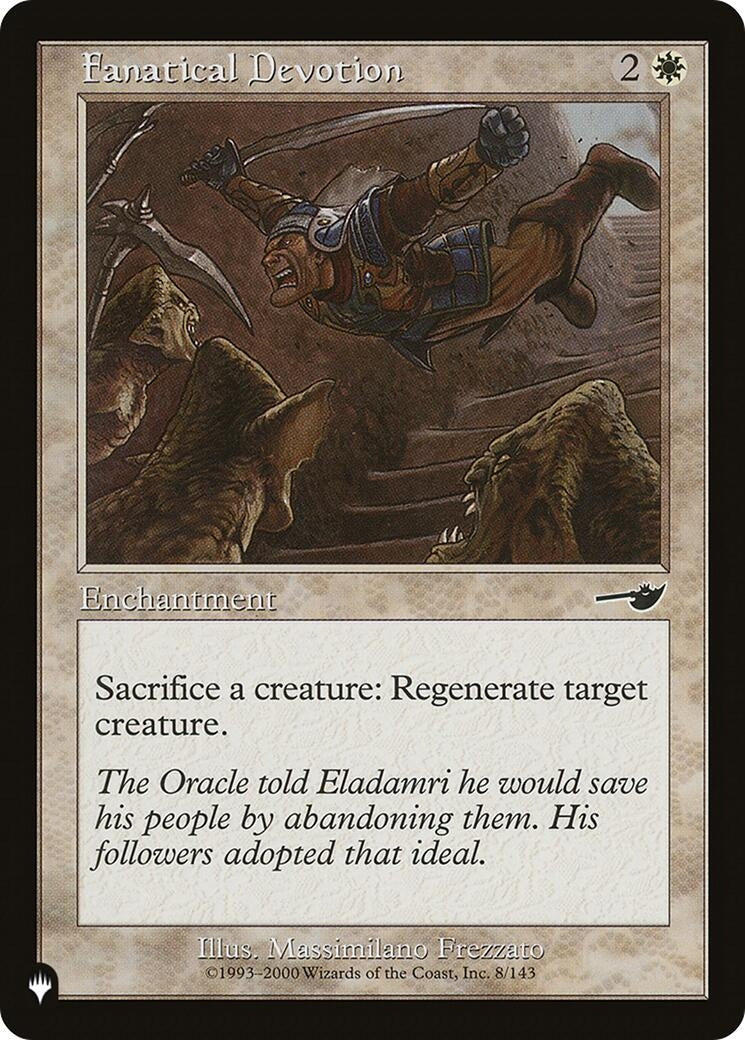 Fanatical Devotion (8) [LIST] - MTG Single