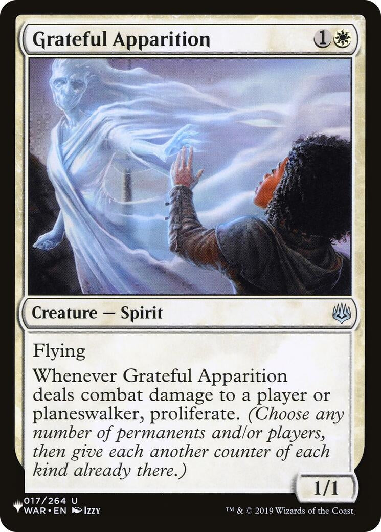 Grateful Apparition (17) [LIST] - MTG Single