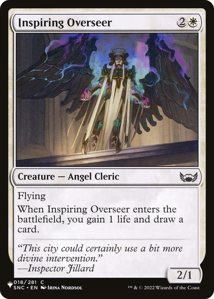 Inspiring Overseer (18) [LIST] - MTG Single
