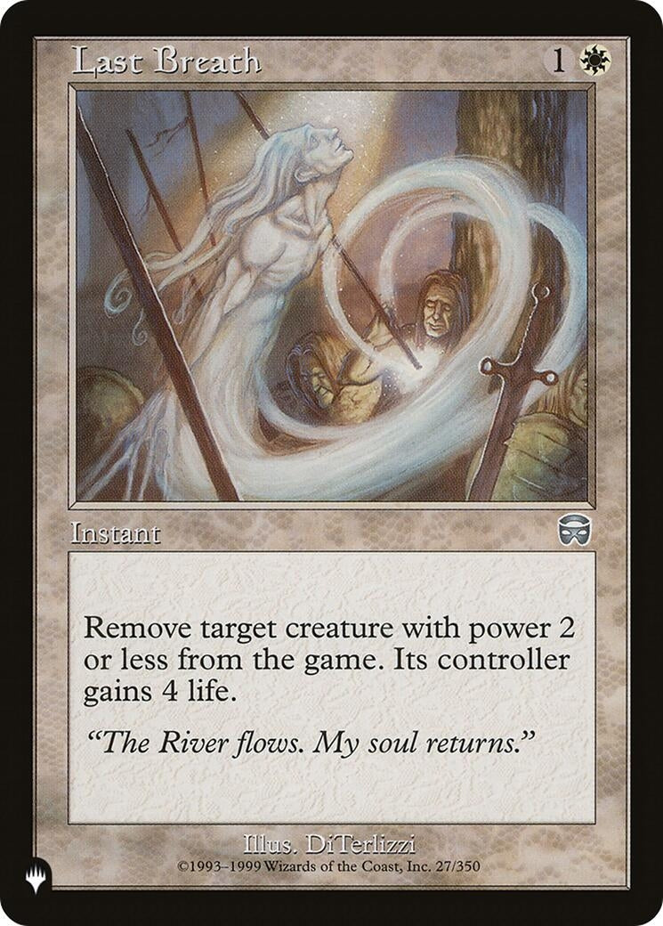 Last Breath (27) [LIST] - MTG Single