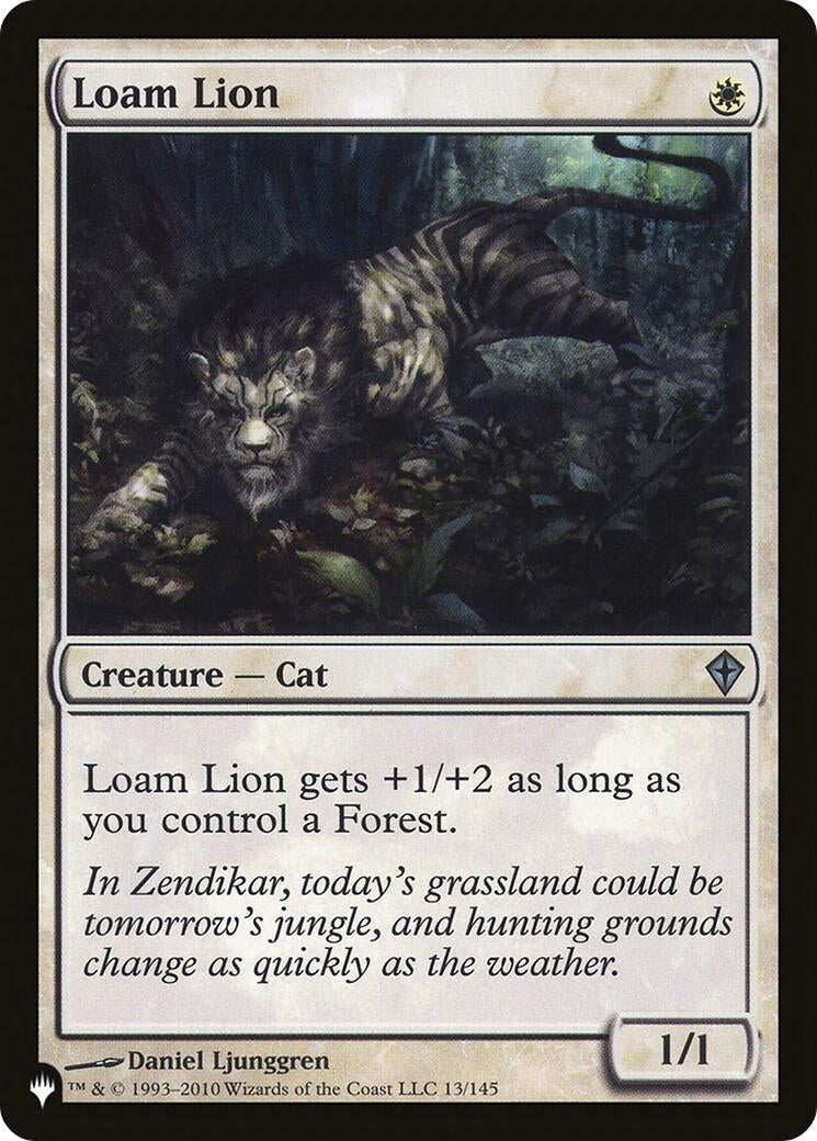 Loam Lion (13) [LIST] - MTG Single