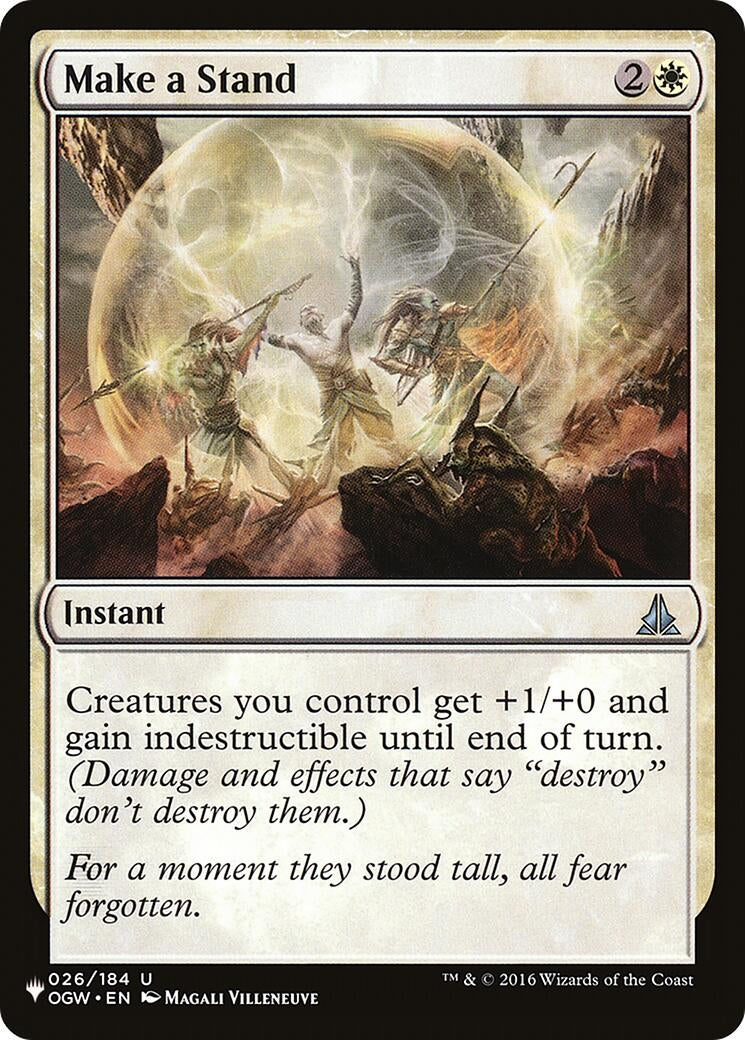 Make a Stand (26) [LIST] - MTG Single
