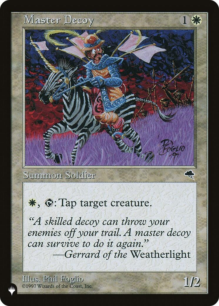Master Decoy (29) [LIST] - MTG Single