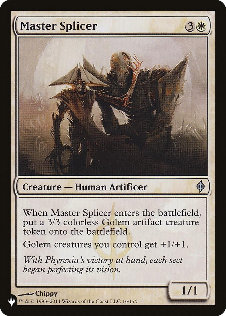 Master Splicer (16) [LIST] - MTG Single