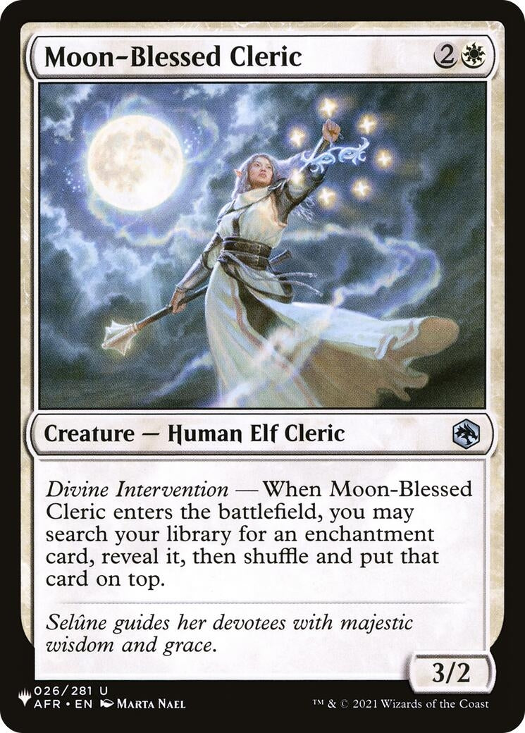 Moon-Blessed Cleric (26) [LIST] - MTG Single