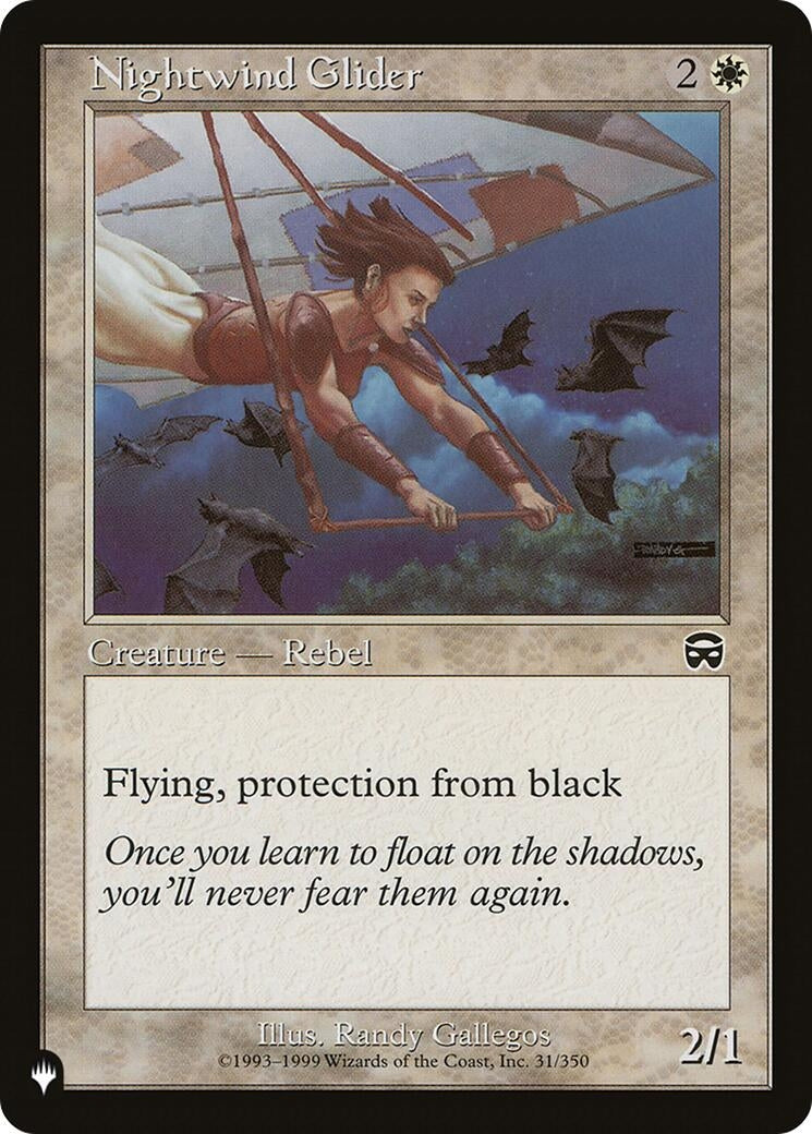 Nightwind Glider (31) [LIST] - MTG Single