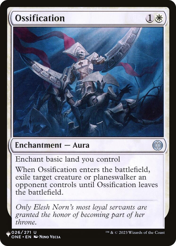 Ossification (26) [LIST] - MTG Single