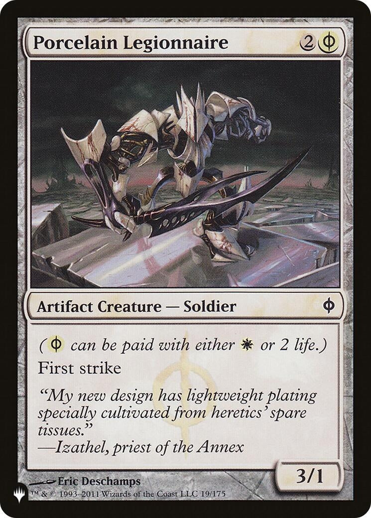 Porcelain Legionnaire (19) [LIST] - MTG Single