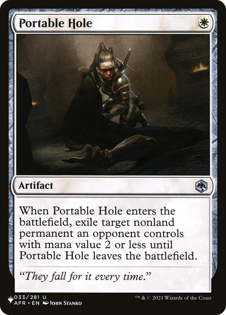 Portable Hole (33) [LIST] - MTG Single