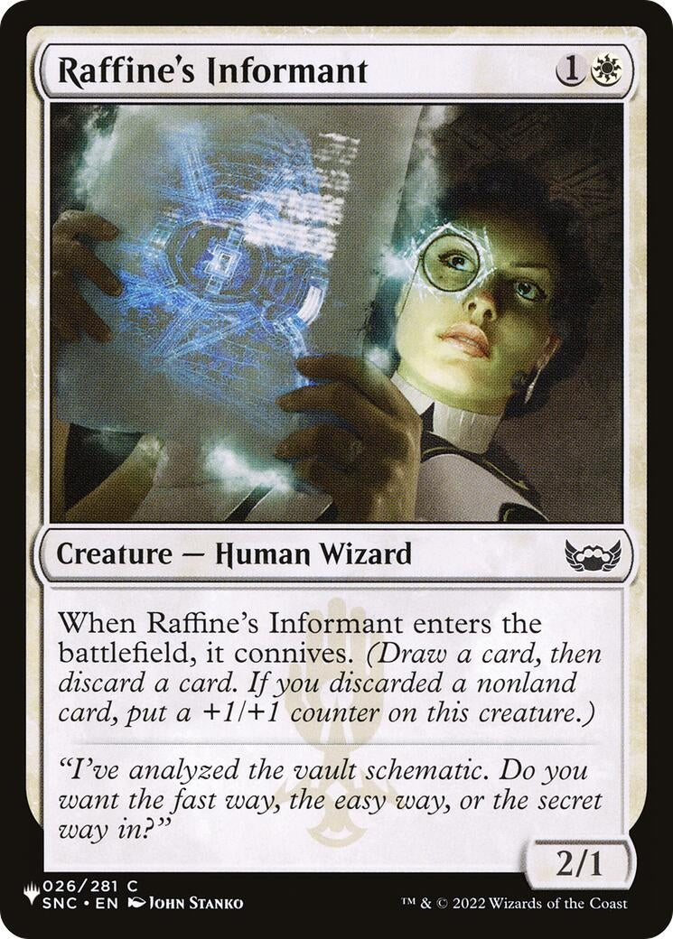 Raffine’s Informant (26) [LIST] - MTG Single