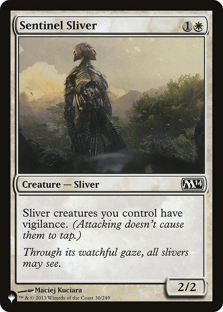 Sentinel Sliver (30) [LIST] - MTG Single