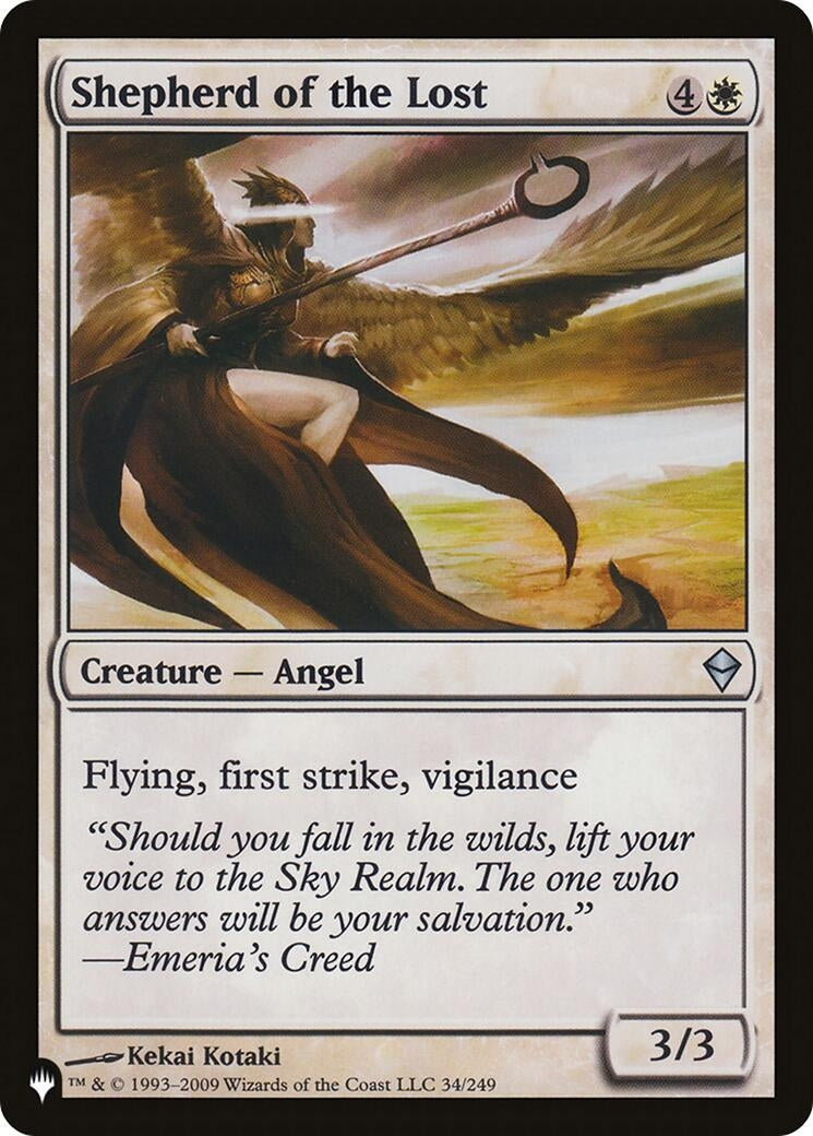 Shepherd of the Lost (34) [LIST] - MTG Single