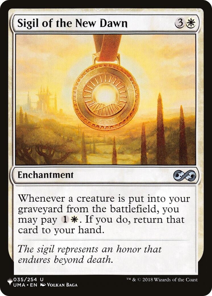 Sigil of the New Dawn (35) [LIST] - MTG Single