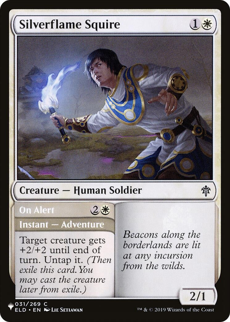 Silverflame Squire (31) [LIST] - MTG Single