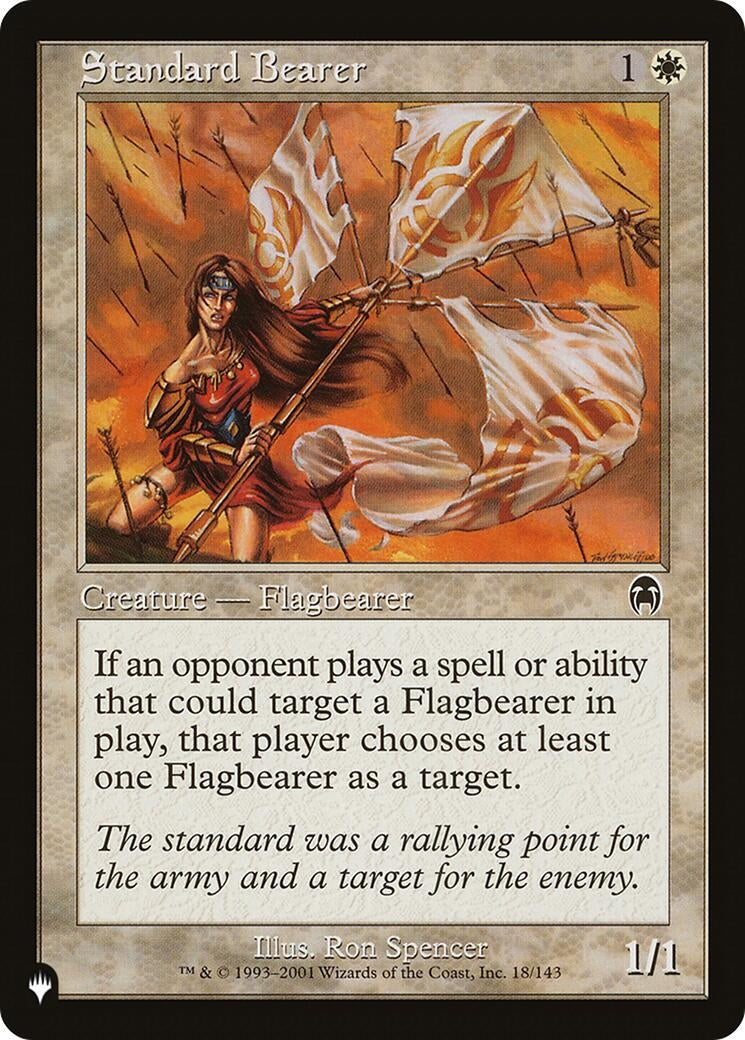Standard Bearer (18) [LIST] - MTG Single