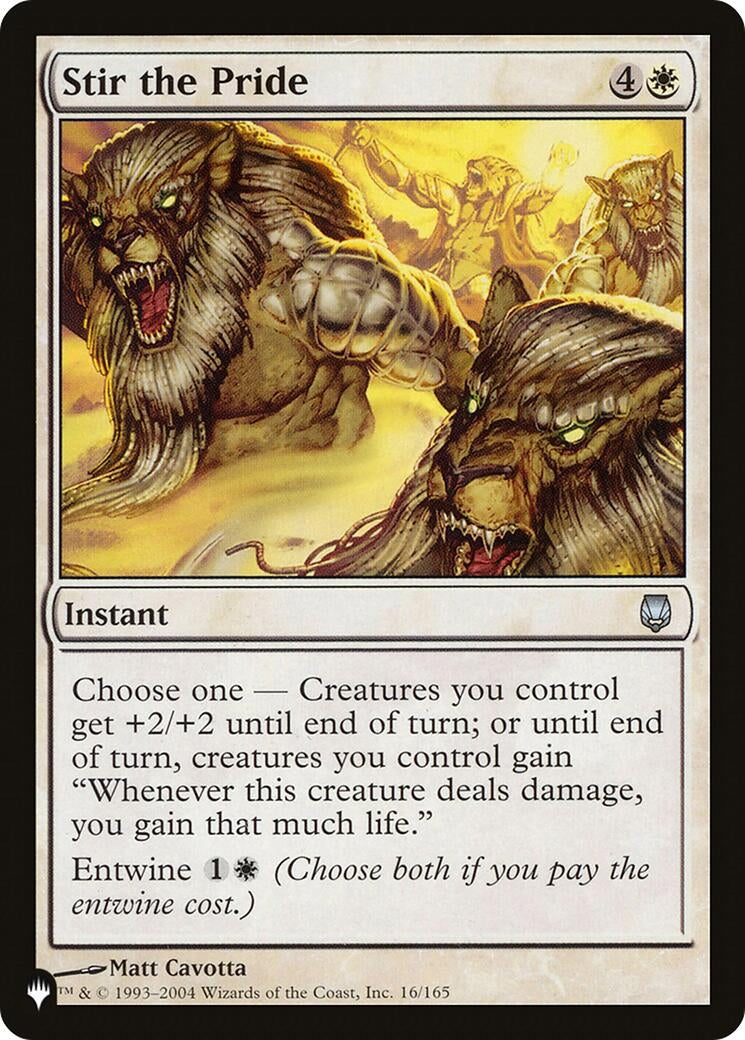 Stir the Pride (16) [LIST] - MTG Single