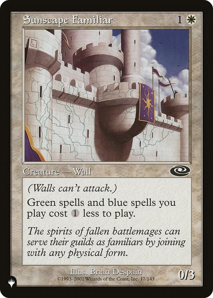 Sunscape Familiar (17) [LIST] - MTG Single