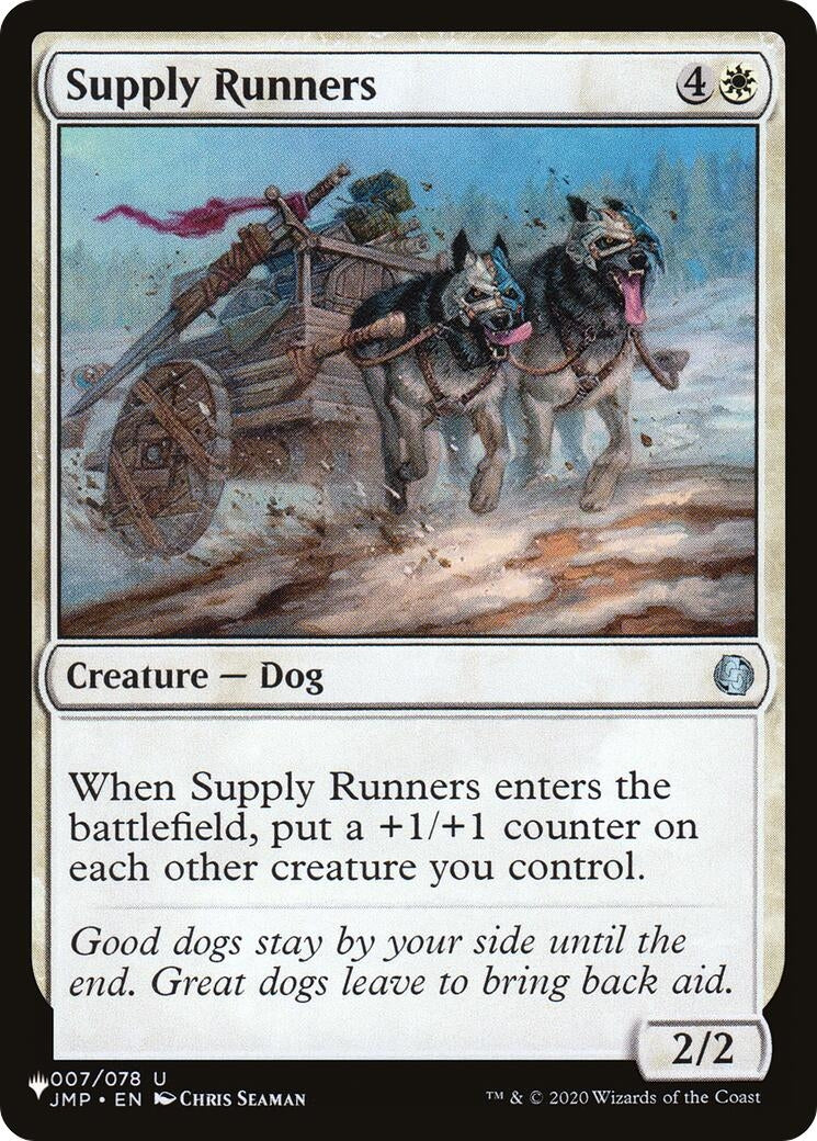 Supply Runners (7) [LIST] - MTG Single