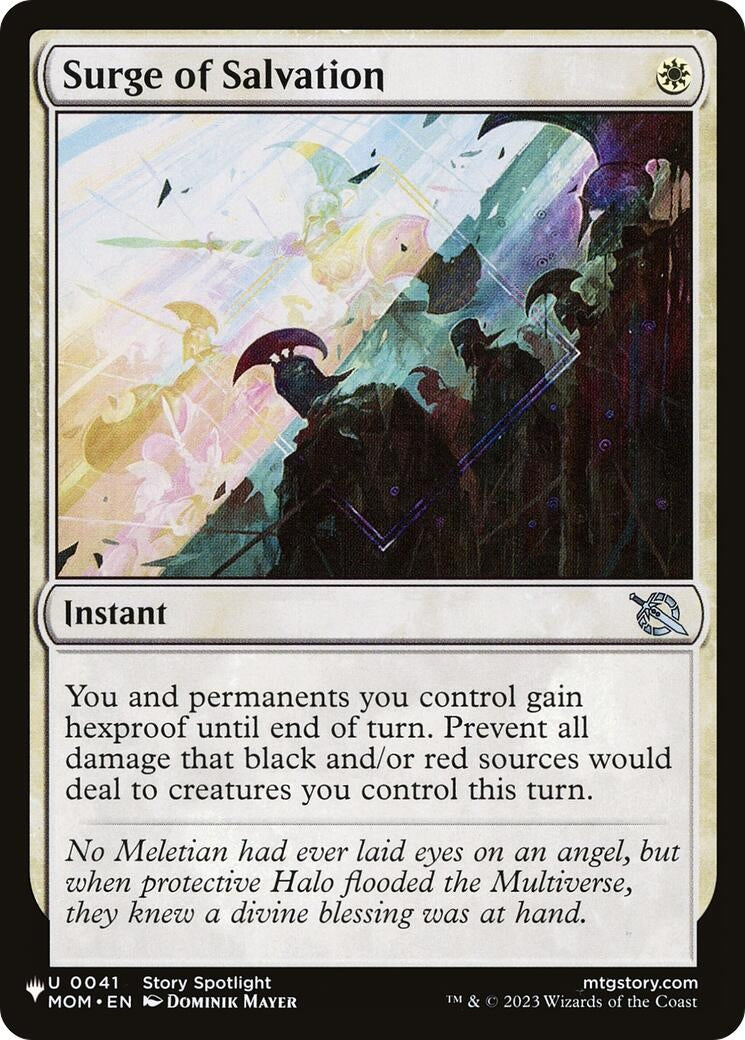 Surge of Salvation (41) [LIST] - MTG Single