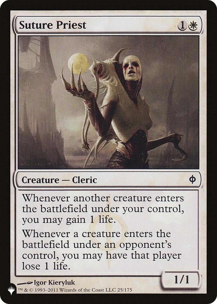 Suture Priest (25) [LIST] - MTG Single