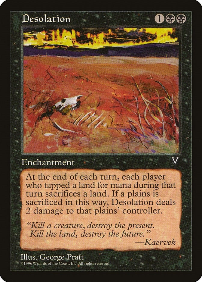 Desolation [VIS] - MTG Single