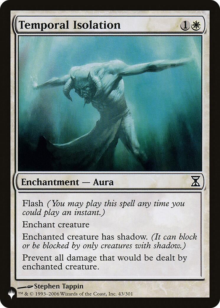 Temporal Isolation (43) [LIST] - MTG Single