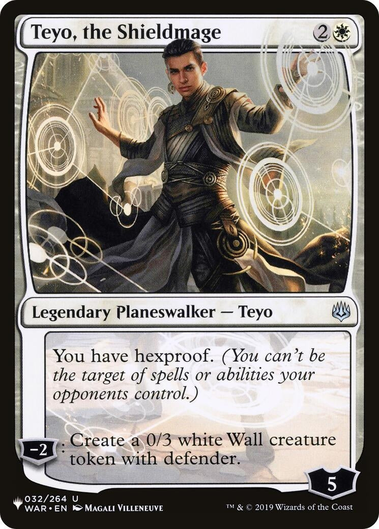 Teyo the Shieldmage (32) [LIST] - MTG Single