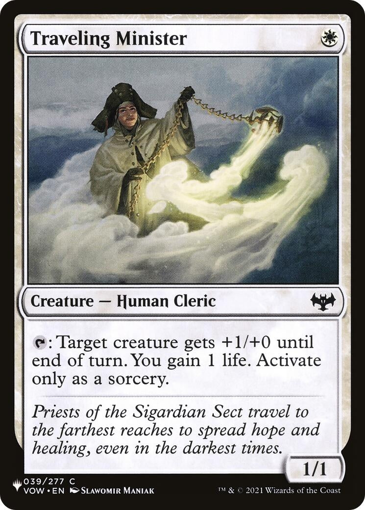 Traveling Minister (39) [LIST] - MTG Single