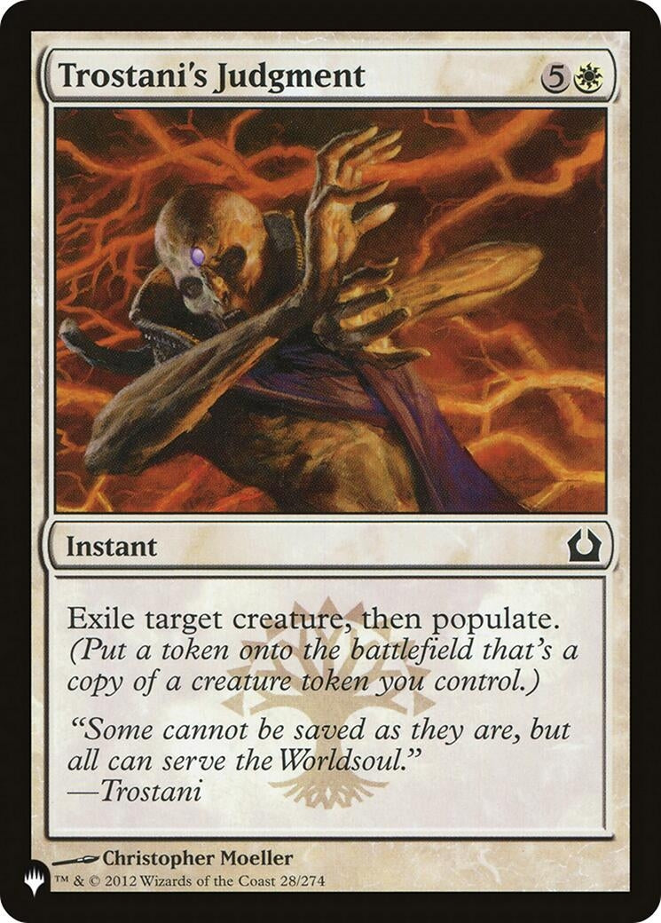 Trostani’s Judgment (28) [LIST] - MTG Single