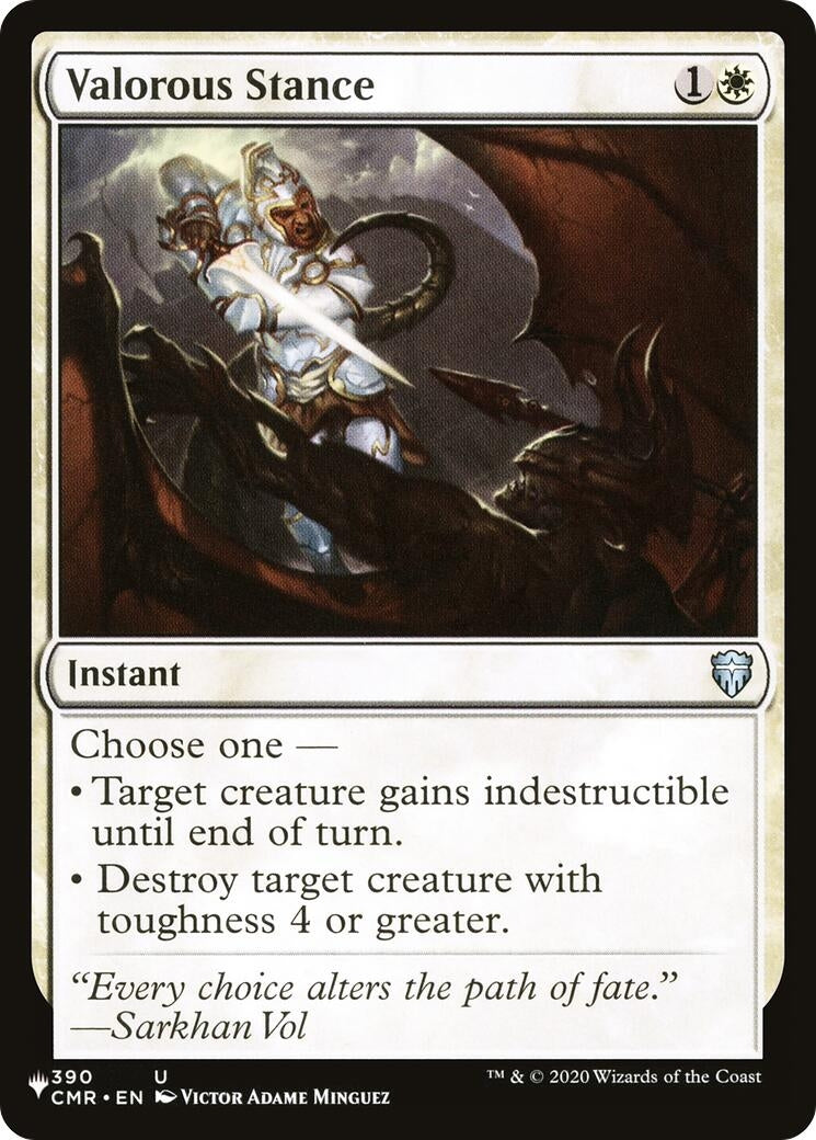 Valorous Stance (390) [LIST] - MTG Single