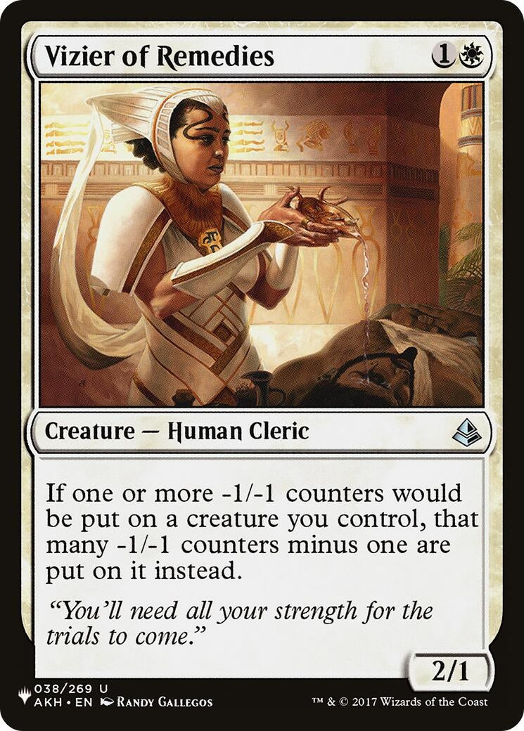 Vizier of Remedies (38) [LIST] - MTG Single