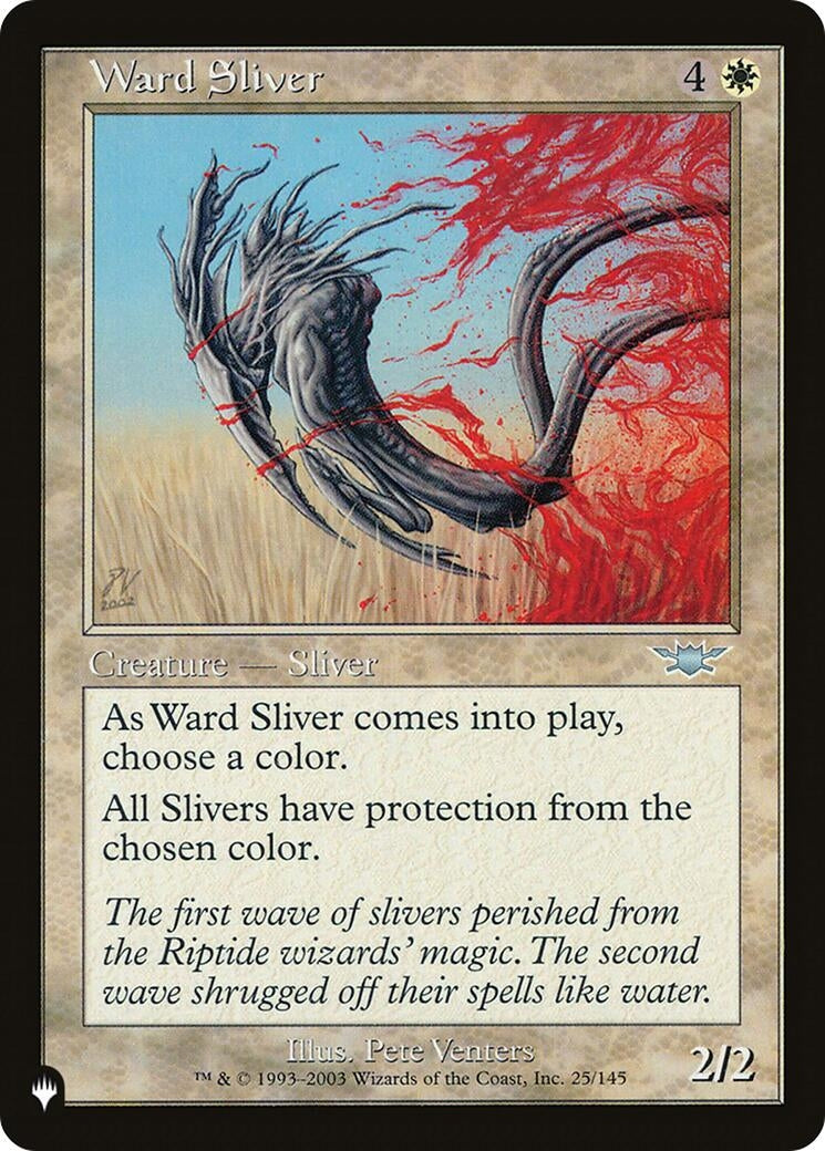 Ward Sliver (25) [LIST] - MTG Single