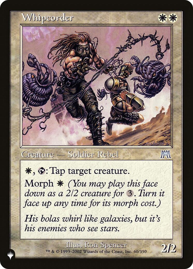 Whipcorder (60) [LIST] - MTG Single