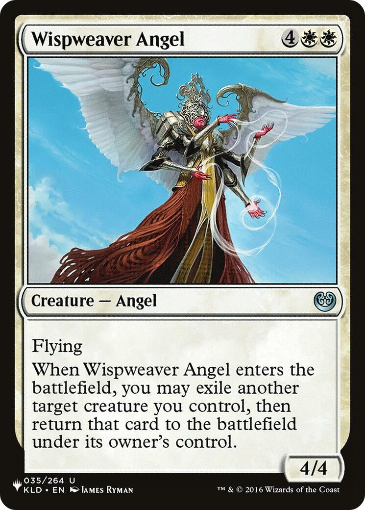 Wispweaver Angel (35) [LIST] - MTG Single