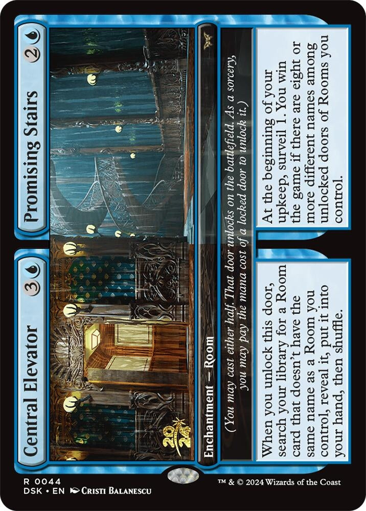 Central Elevator // Promising Stairs (44) [PRE] - MTG Single