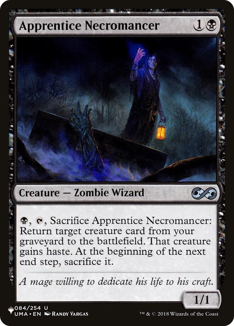 Apprentice Necromancer (84) [LIST] - MTG Single