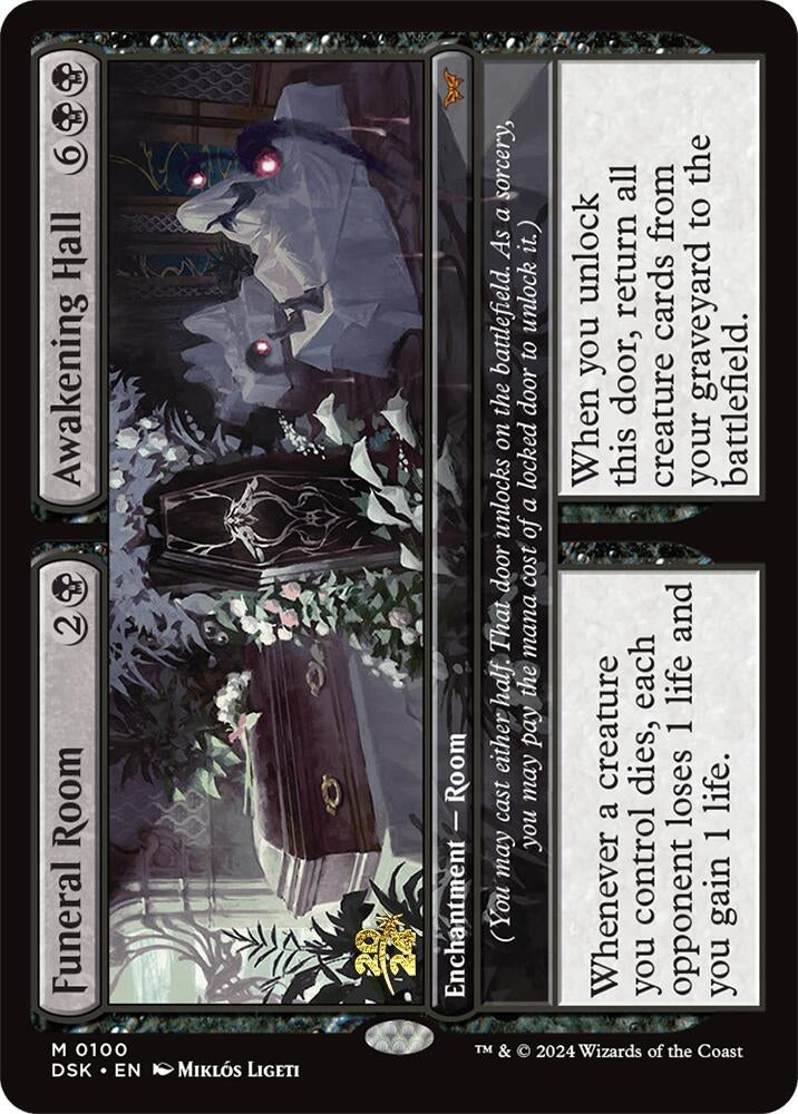 Funeral Room // Awakening Hall (100) [PRE] - MTG Single