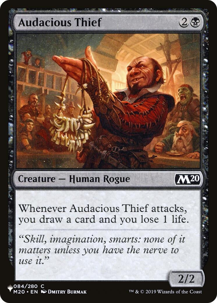 Audacious Thief (84) [LIST] - MTG Single