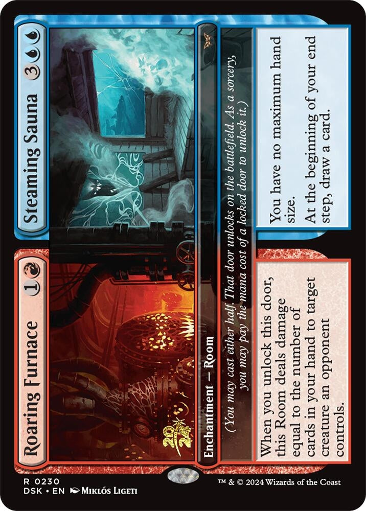 Roaring Furnace // Steaming Sauna (230) [PRE] - MTG Single
