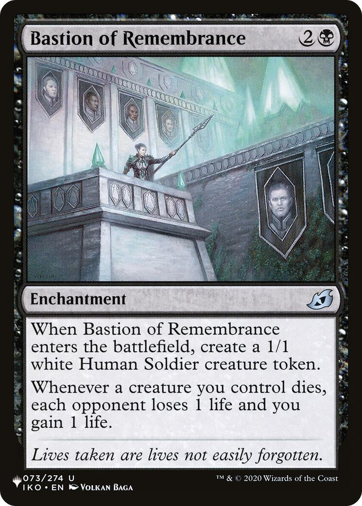 Bastion of Remembrance (73) [LIST] - MTG Single
