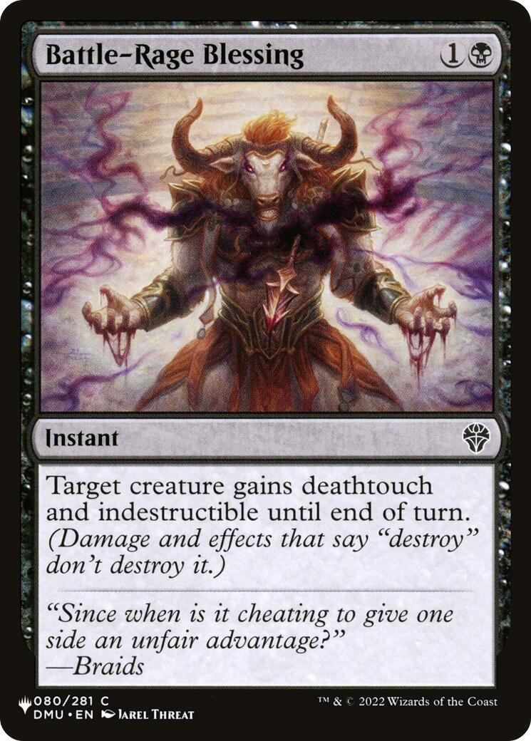 Battle-Rage Blessing (80) [LIST] - MTG Single