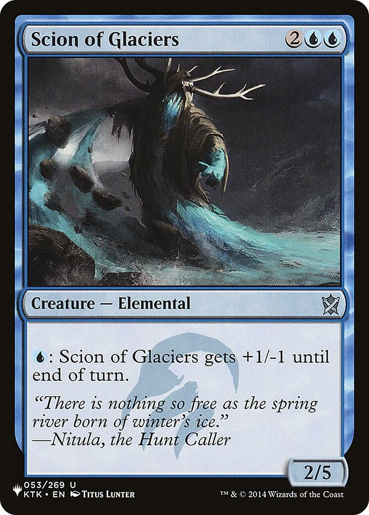 Scion of Glaciers (53) [LIST] - MTG Single