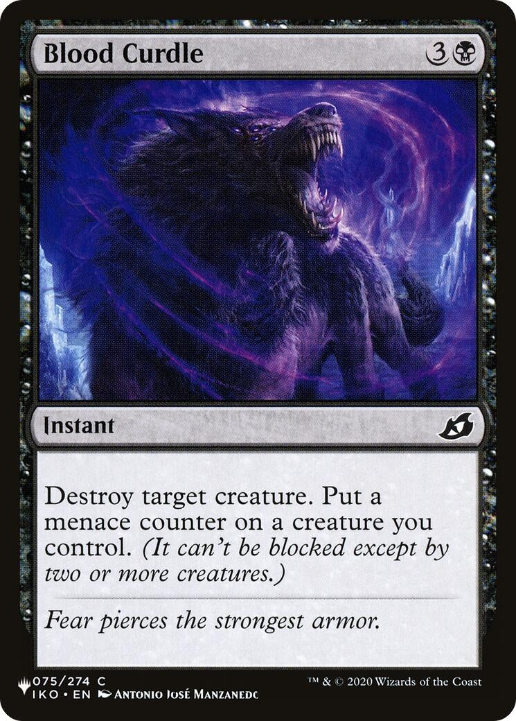 Blood Curdle (75) [LIST] - MTG Single