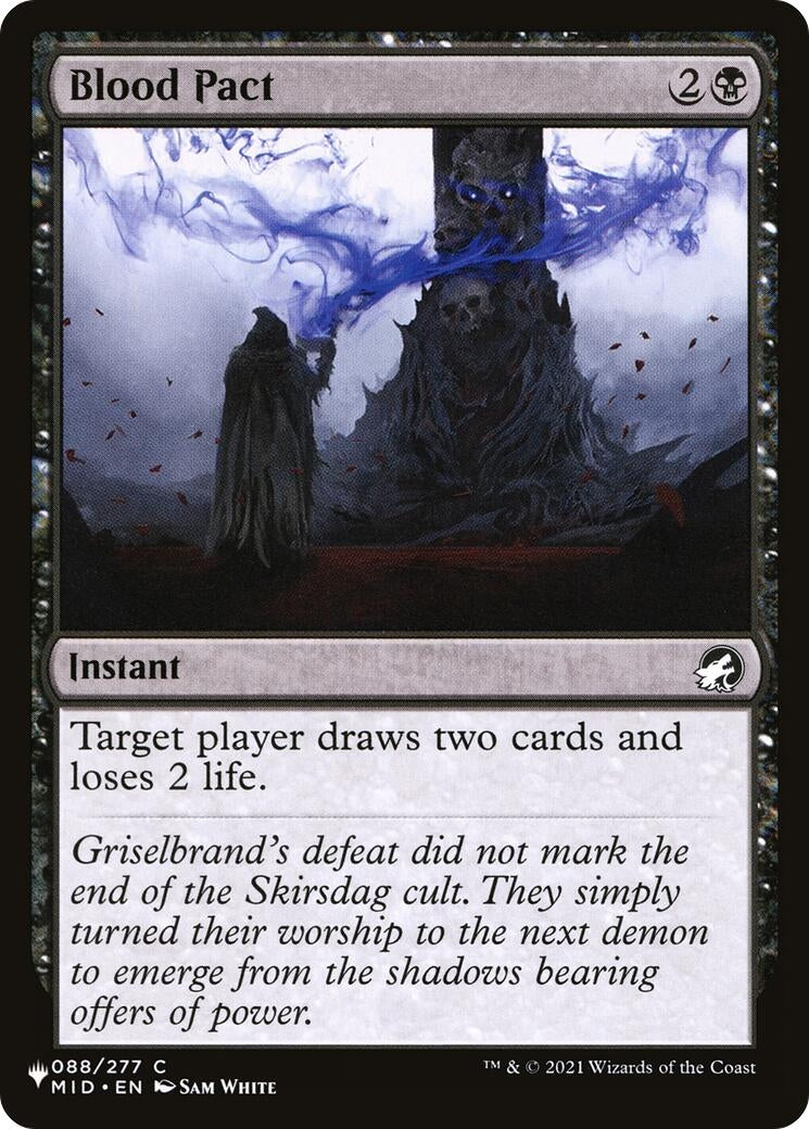Blood Pact (88) [LIST] - MTG Single