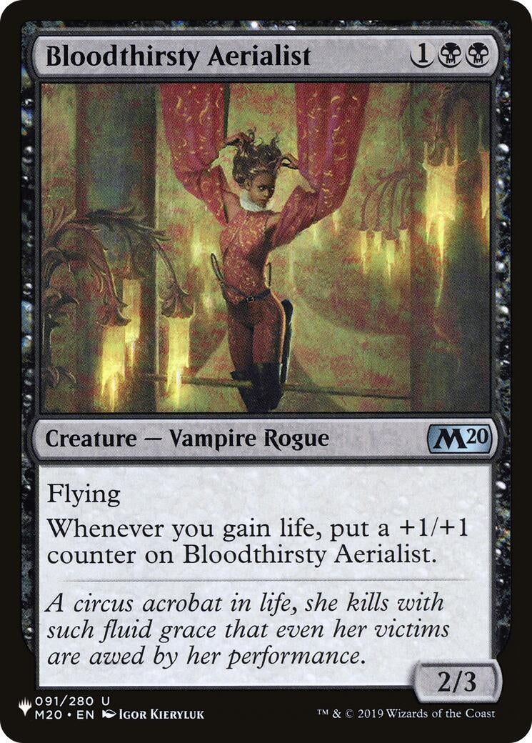 Bloodthirsty Aerialist (91) [LIST] - MTG Single