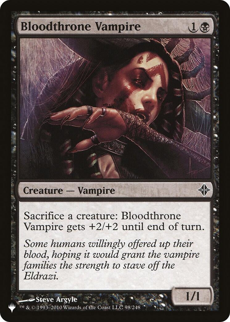 Bloodthrone Vampire (98) [LIST] - MTG Single